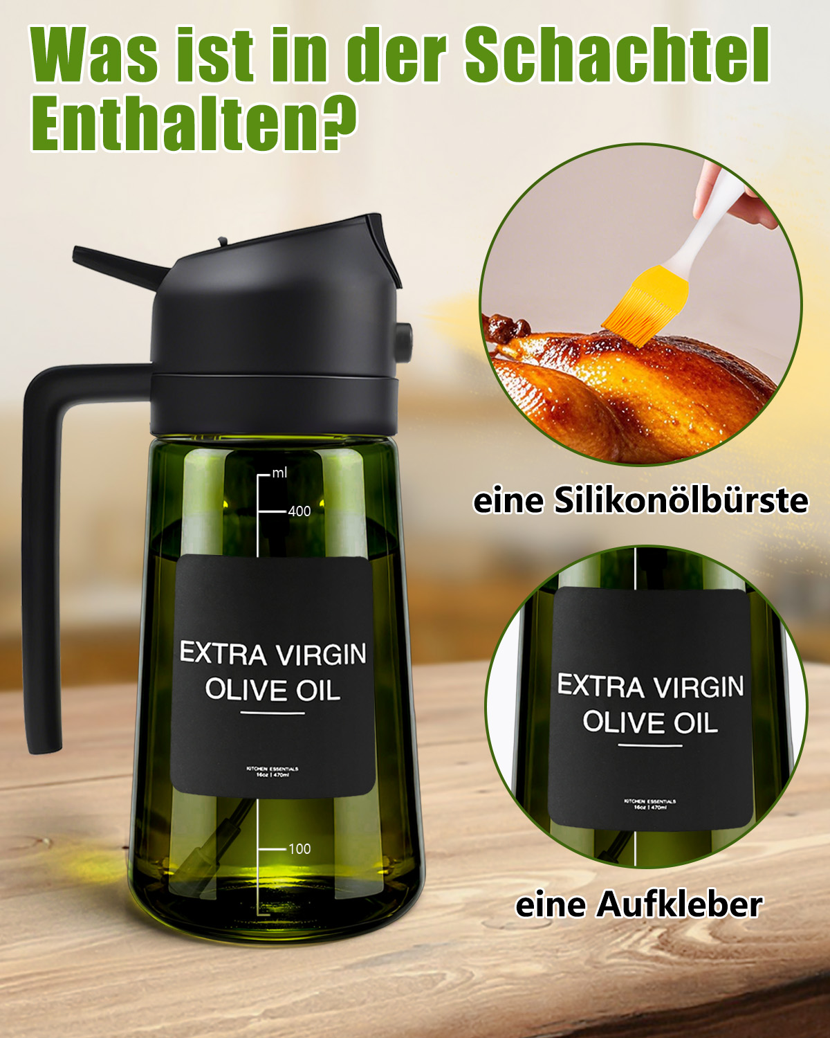 2-in-1 Oil Sprayer Bottle (UV Protection) - Image 8