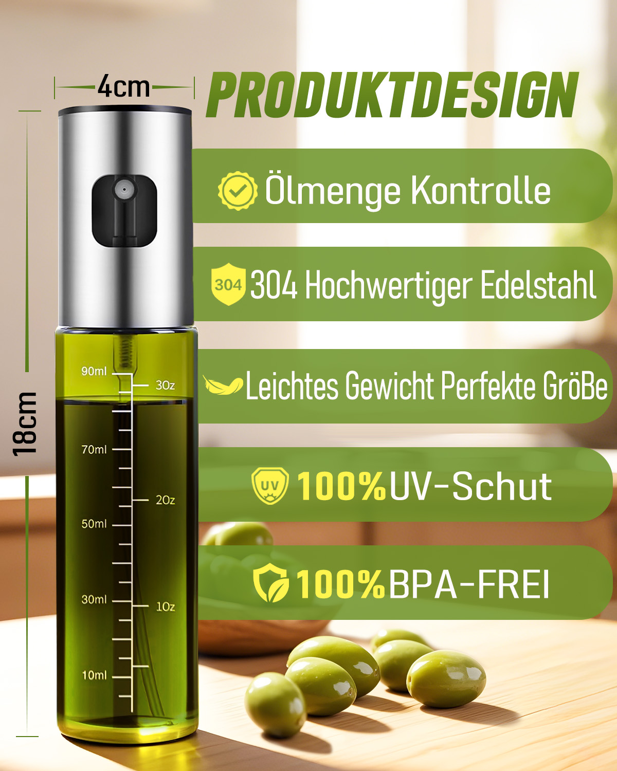 Oil Sprayer Bottle (UV Protection) - Image 2