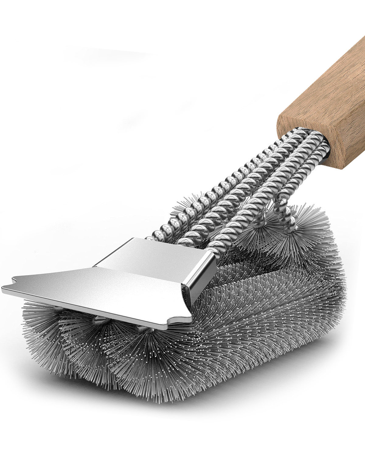 Grill cleaning brush