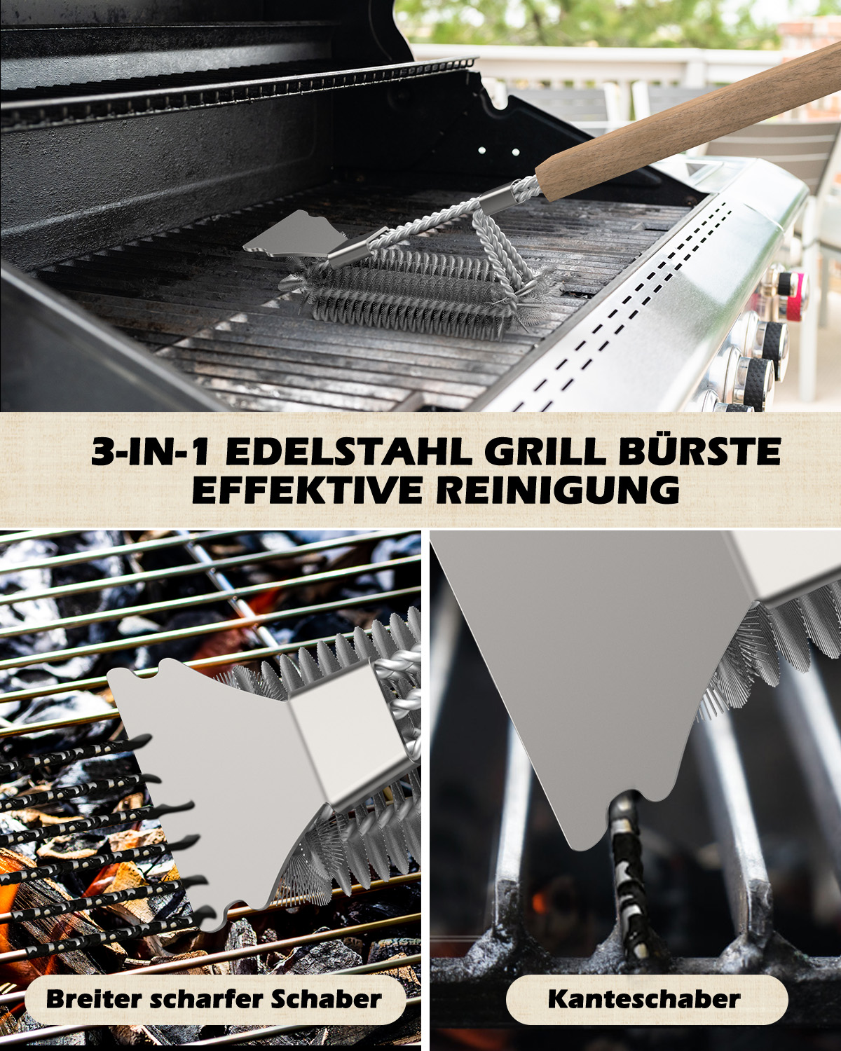 Grill cleaning brush - Image 5