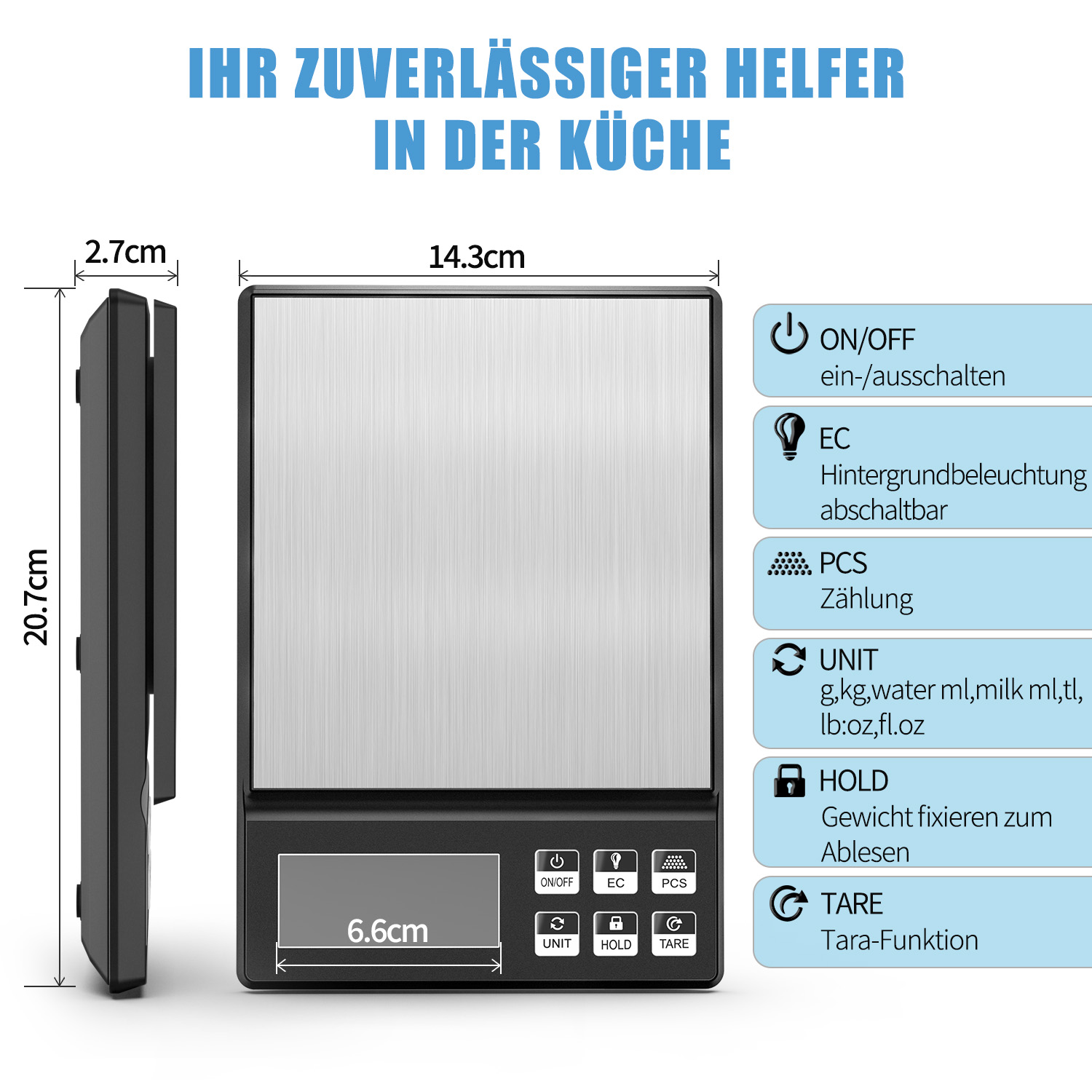 Digitale Küchenwaage - Image 6